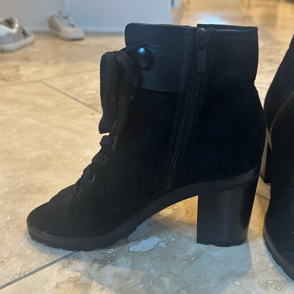 Frye Open Toe Bootie Size 7 - image 1
